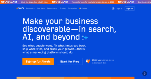 Ahrefs.com - Inteligencia Artificial (IA) - inteligenciaartificialia.blog