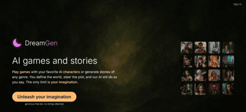 Dreamgen.com - Inteligencia Artificial (IA) - inteligenciaartificialia.blog