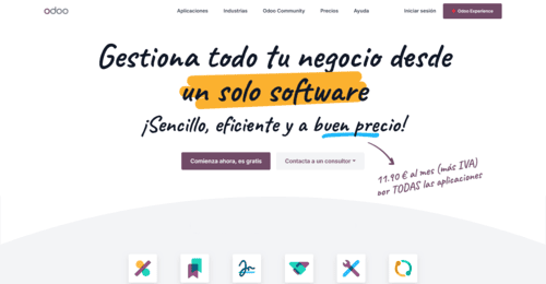 Odoo.com - Inteligencia Artificial (IA) - inteligenciaartificialia.blog